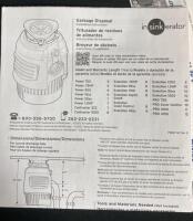 InSinkErator Evolution 75 Garbage Disposal, 3/4 HP, Continuous Feed, SoundSeal&reg; Technology - 3