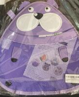 MAOYUE Halloween Skeleton Tire Swing Prop, 2x Purple Animal Bath Toy Organizers, 2x Floral Wall Art - 2