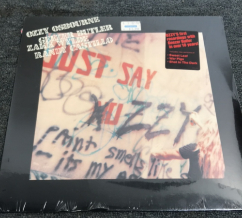 Sealed Ozzie Osbourne “ Just Say Ozzy” 1990 Vinyl Record