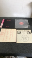 Motley Crue Shout At The Devil Gatefold Vinyl Record Elektra 1983 Japan Release