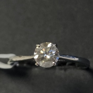 $2800 14K Diamond (0.52Ct,I2,H) Ring