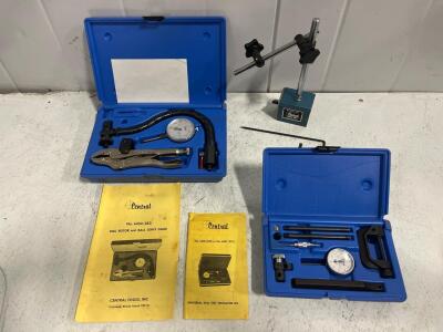 Central Tools 6450 Disc Rotor and Ball Joint Gage, 0-1" Range, 0.001" Resolution