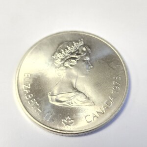 $80 Silver Montreal Olympic $5 Coin