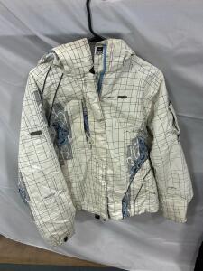 Snow coats and bags.