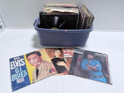 Vintage Vinyl LP Record Collection 40+ Albums Featuring Elvis "G.I. Blues" LPM-2256 RCA Victor