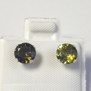 $400 10K Tourmaline(1.5ct) Earrings