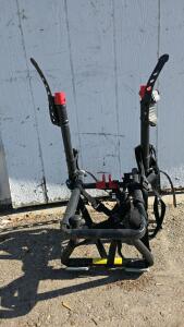 Allen S102 Trunk Mount 2-Bike Rack, Steel Construction, Foldable, Universal Fit, Black