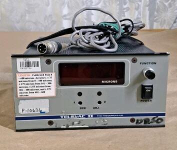 (1) Legacy Televac II Vacuum Controller Manufactured By The Fredericks Company