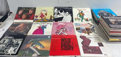 Record collection including SoundTracks from The sound of music,Oklahoma, My fair lady, WEST SIDE STORY and Walt Disneys Darby O&rsquo;gill. Artists such as Bing Cosby, The links,Kenny Rogers, Ray Conniff and Merrill Womach&hellip; and many many more.