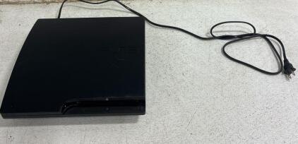 Play Station 3 with controller.( tested, powers on)