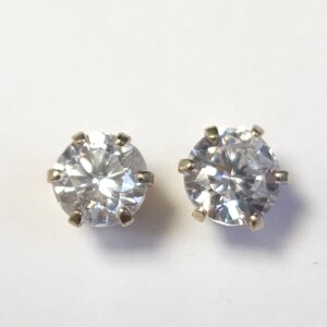 $240 10K CZ Earrings