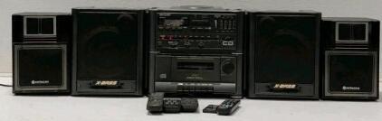 Sharp X-Bass and Hitachi Speaker Setup (Turns On)