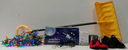 ESAKO Refractor Telescope 70mm Aperture, Aluminum Tripod, Eyepieces, Smartphone Adapter Kit and More