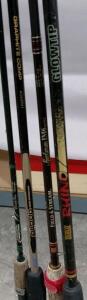 Apollo, Rhino, Lamiagas, and Sportsman IM6, Fishing Poles