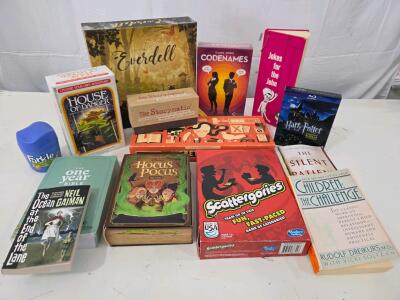 Game Night for Many. Including: Brand New Code Names, Scattigories, And Harry Potter