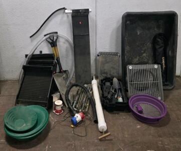 Gold Prospecting Kit with Black Magic Sluice, Gold Buddy Dredge & Accessories