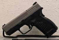 Springfield XD-S 9mm 3.3" Pistol, Stainless/Black, Fiber Optic Sights, Serial S3632732 - 4