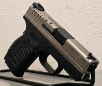 Springfield XD-S 9mm 3.3" Pistol, Stainless/Black, Fiber Optic Sights, Serial S3632732 - 6