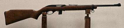 Glenfield Model 70 Semi-Auto .22 LR Rifle, Blued, Wood Stock, 21" Barrel, Detachable Magazine
