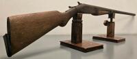 Armory Gun Co. Single-Shot Break-Action Shotgun, ~30" Barrel, c.1900s, Wood Stock - 2