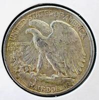 1941-S Walking Liberty Half Dollar, 90% Silver, San Francisco Mint, Choice Collector Coin - 3