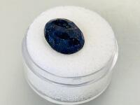 3 Oval Cabochon Brazilian Emeralds (12.5, 14.35, 20.45 Ct) & 9.5 Ct Faceted Mozambique Sapphire - 3