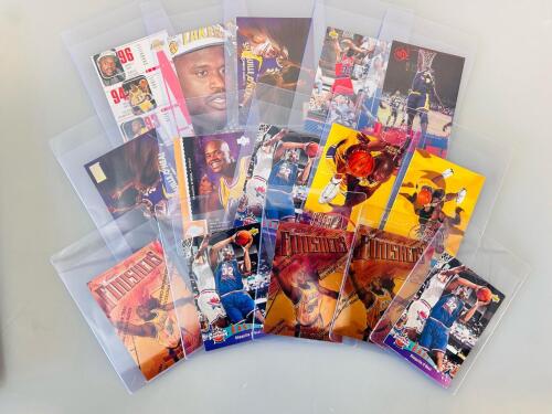 Shaquille O'Neal Basketball Cards, Fleer Metal, Topps Finest, Upper Deck, Lakers & Magic