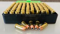 .40 S&W JHP Pistol Ammo, 100 Rounds, Mixed Brands (Winchester, Federal, Speer), Brass Cases - 2