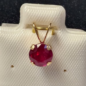 $200 10K Ruby Pendant