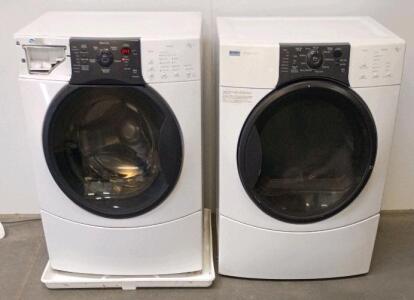 Kenmore Elite HE3t Washer & HE4 Electric Dryer Set, 4.0 & 7.0 Cu. Ft. Capacity