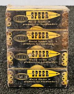 Speer .30 Caliber Half-Jacket Bullet Jackets, .305" Diameter, 4 x 250-Count Boxes, Factory Sealed