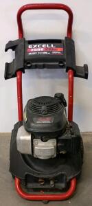 Excell Gas Pressure Washer 2500 PSI Max, Honda GCV160 5.5 HP Engine, 2.2 GPM, SN: 2651149346