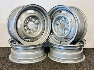 1969 GM Chevelle 14x6 Steel Wheels, 5x4.75 Bolt Pattern, Set Of 4, OE Style