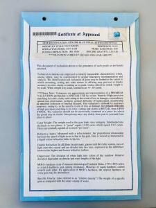 Genuine Blue Topaz 5.82ct Emerald Cut Loose Gemstone, Certificate BT0114361FYT5.82