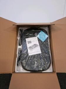 New in box. AXV FR-78 Vibration Exercise Machine Plate, LCD Display, 330 lb Capacity, 27"x15" Black