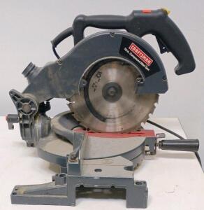 Craftsman 10" Compound Miter Saw, 2.5 HP, 4,500 RPM, 45&deg; Miter & Bevel Angles