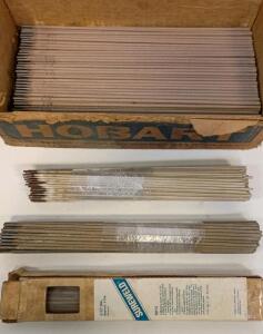 Hobart 447A & Sureweld E6013 Welding Electrodes, 1/8" & 3/32", AWS A5.1