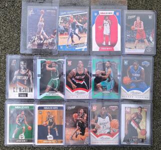 NBA Rookie Cards - Ja Morant, Jayson Tatum, Tyrese Maxey, McCollum Elite /999, Prizm, Hoops