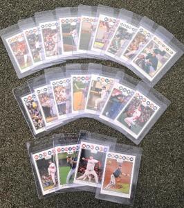 2008 Topps Heritage Baseball Card Set &ndash; Includes Hall Of Famers And Stars