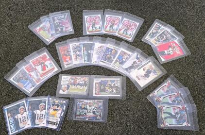 Tom Brady Football Card Collection &ndash; 35+ Cards, Inserts & Parallels, Patriots & Buccaneers
