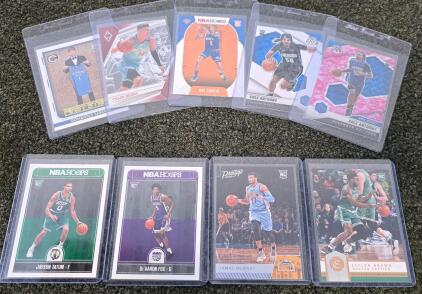 NBA Rookie Card Lot - Mosaic, Hoops, Prestige - Tatum, Fox, Murray, Herro, Anthony, Brown, Sabonis