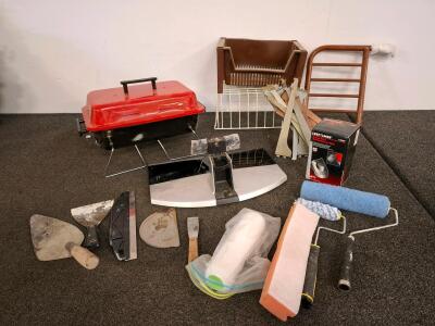 Pointing Trowel, 12" Taping Knife, 6" Putty Knife, Masonry & Drywall Use, Propane Camping Stove, And More