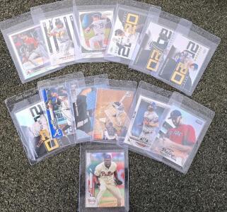 Vet Refractors, MLB Baseball Cards Topps Chrome, Stadium Club, Prizm, Acu&ntilde;a, Bellinger, Freeman, RC