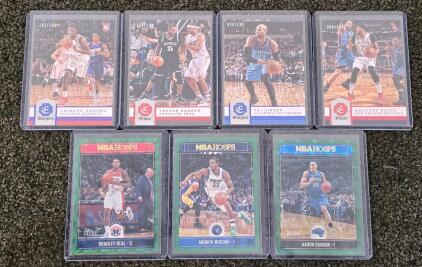 2017-18 Panini & NBA Hoops Numbered Basketball Card Lot &ndash; Davis, Beal, Wiggins, Gordon, RC