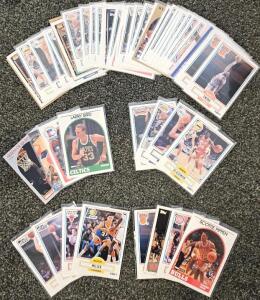 NBA Hall Of Famers 1990 Fleer, Hoops, Topps Basketball Cards &ndash; Pippen, Bird, Malone, Robinson