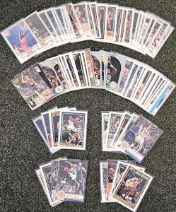 NBA Basketball Cards: 120+ Cards, Fleer, Topps, Hoops, Notable Stars, Insert Sets