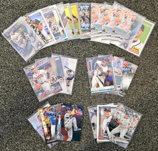 Topps & Stadium Club Baseball Cards &ndash; Freeman, Harper, Cabrera, Betts, Chrome & Gold Label Inserts