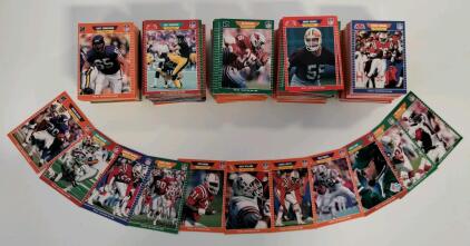 1990 Pro Set NFL Football Cards, 200+ Cards, Patriots, Cardinals, Vikings, Eagles