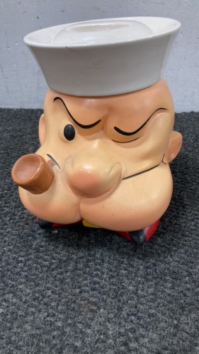 Popeye the Sailor Man Cookie Jar