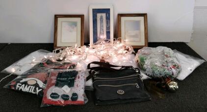 Home Goods And Holiday Decor &ndash; Framed Art, 4XL Shirts, Crossbody Bag, And More